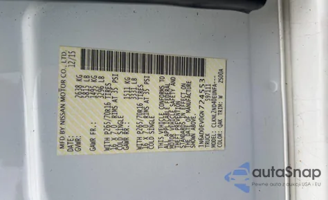 2016 Nissan Frontier S from USA, damaged, VIN 1N6AD0EV0GN724553